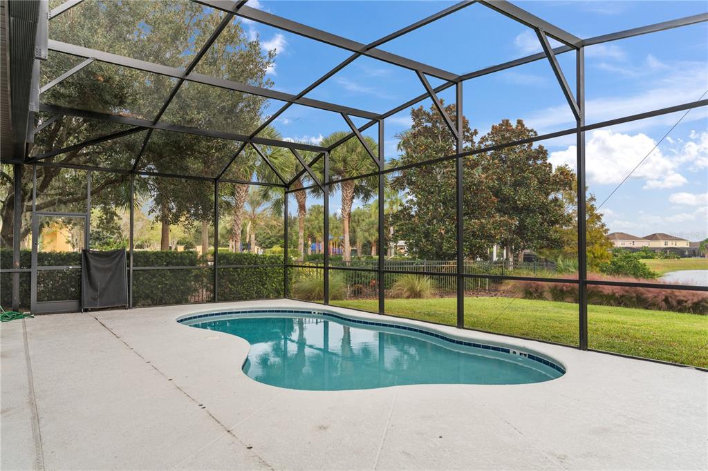 1205 Butterfly Orchid Road Davenport, FL 33837 - Photo 21 of 69 a view of a swimming pool with a patio