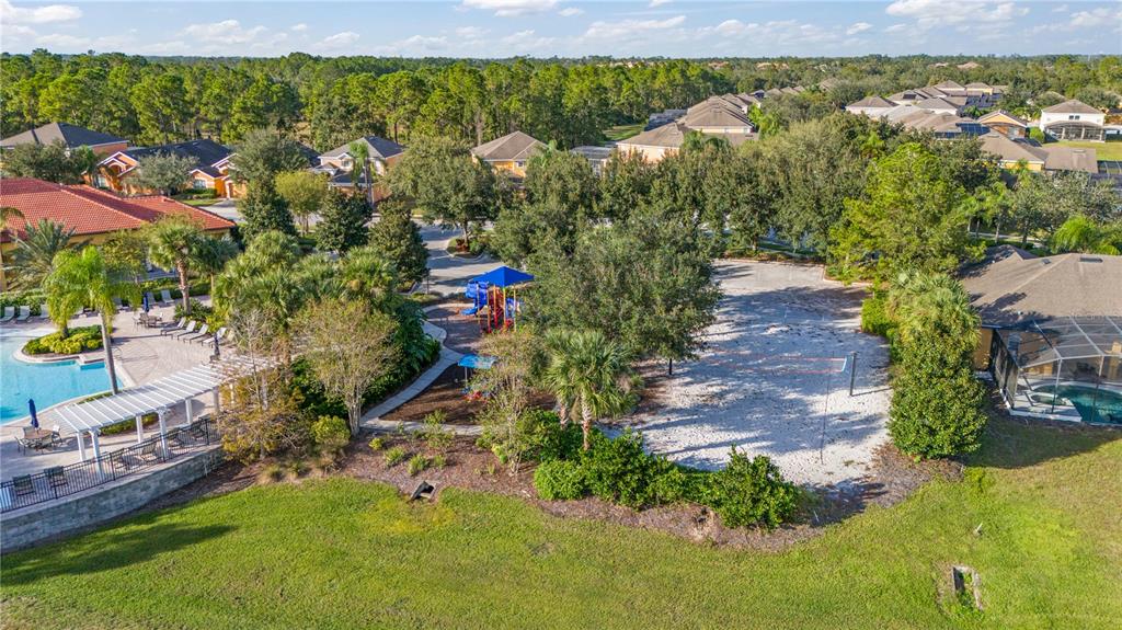 1205 Butterfly Orchid Road Davenport, FL 33837 - Photo 52 of 69 an aerial view of a house with a yard basket ball court and outdoor seating