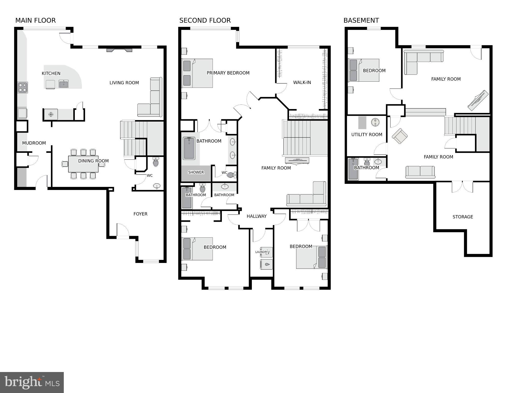 7769 Tilghman Street Fulton, MD 20759 - Photo 67 of 71 Spacious multi-level home layout.