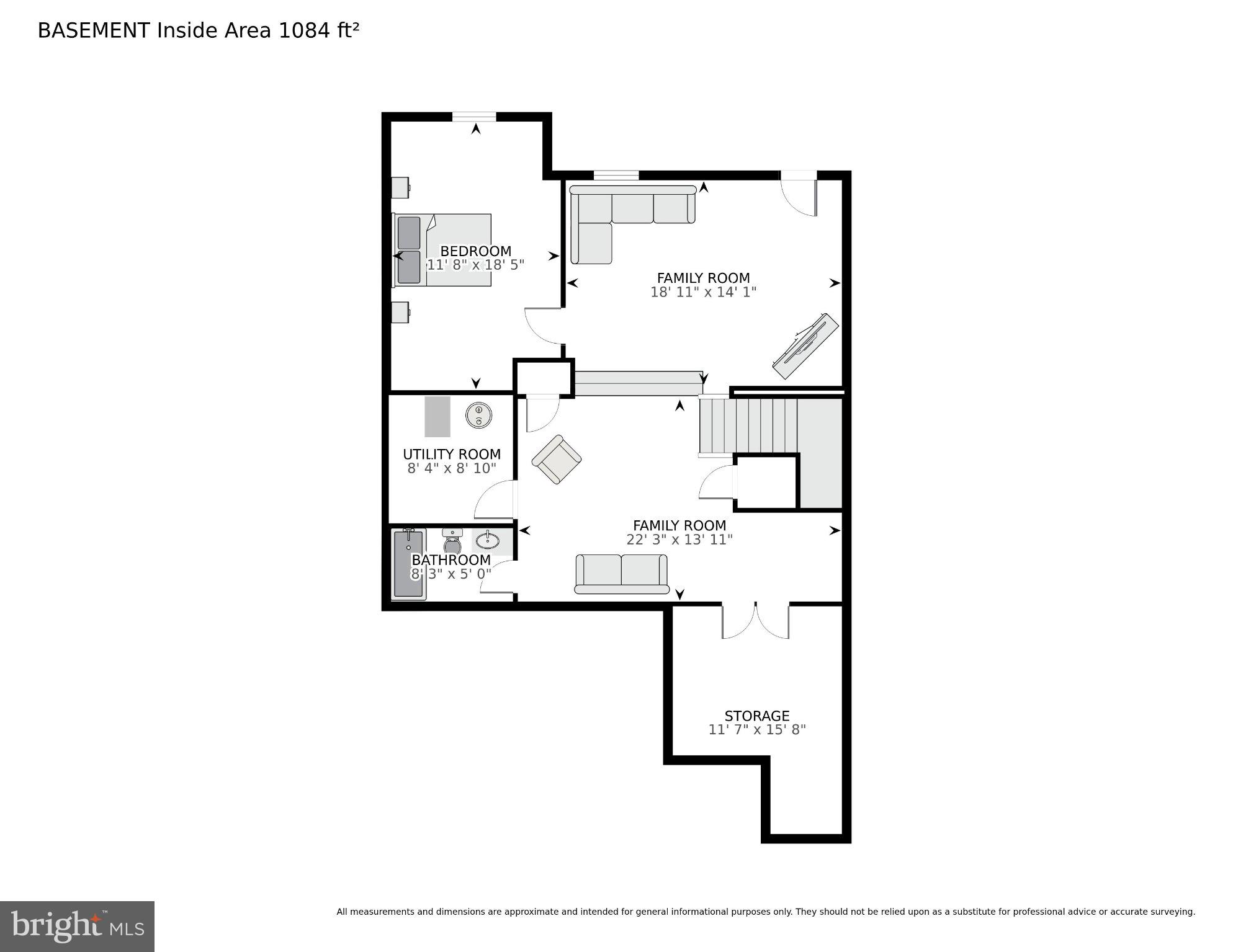 7769 Tilghman Street Fulton, MD 20759 - Photo 69 of 71 Spacious basement layout for versatile living.
