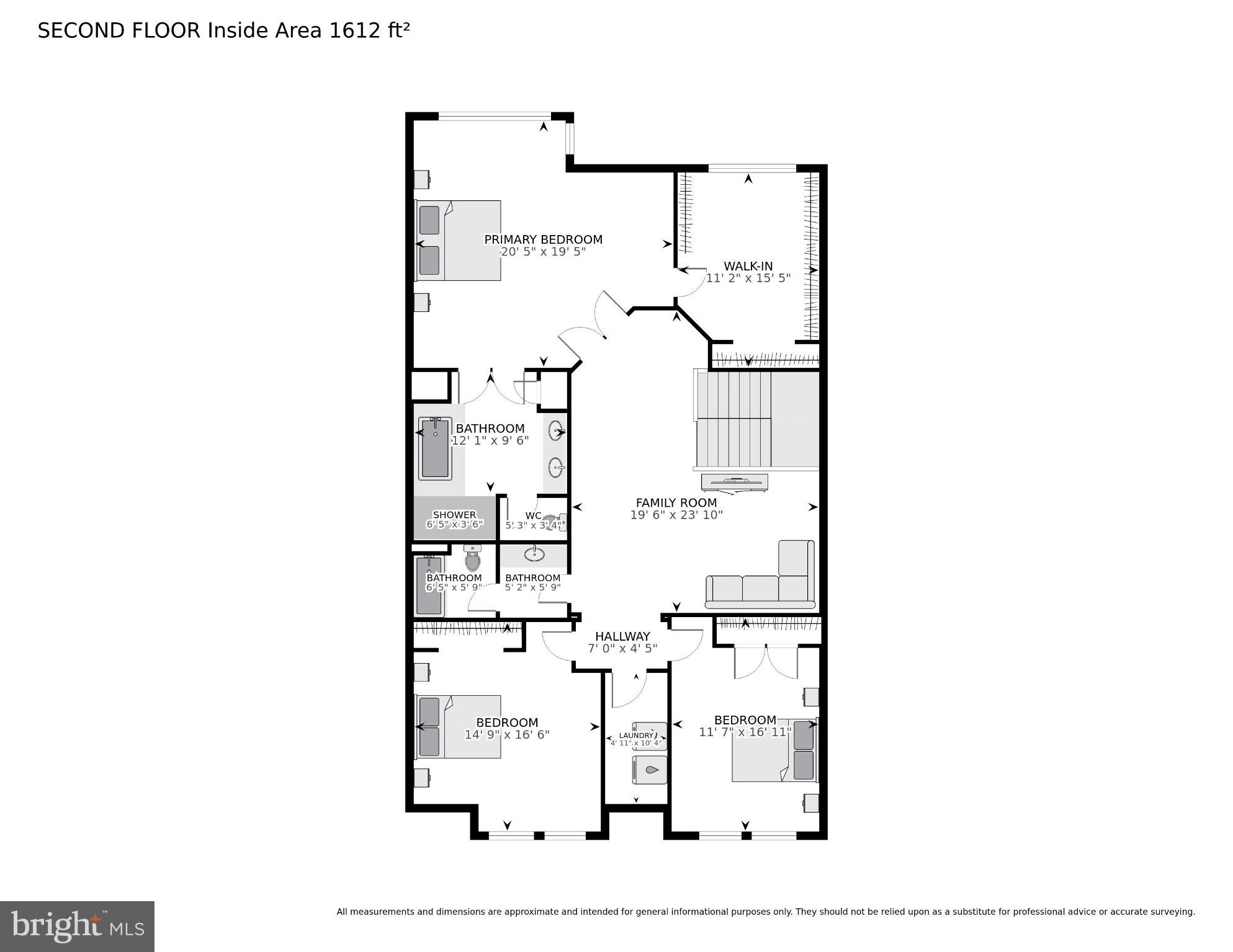 7769 Tilghman Street Fulton, MD 20759 - Photo 70 of 71 Spacious second-floor layout design.