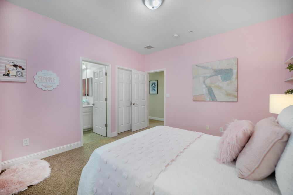 5813 Cajon Way Gilroy, CA 95020 - Photo 24 of 55 a bedroom with pink walls and pink walls