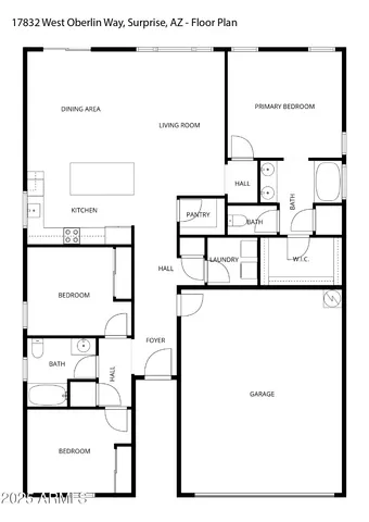 $369,900 | 17832 West Oberlin Way, Surprise, AZ 85387