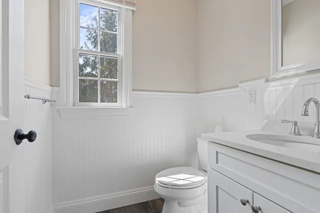 a bathroom with a sink and a toilet
