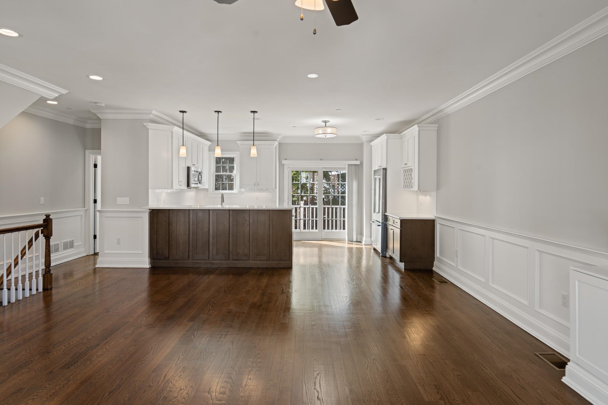 4 Central Avenue, Unit D Caldwell, NJ 07006 - Photo 2 of 32 a view of kitchen with furniture and wooden floor