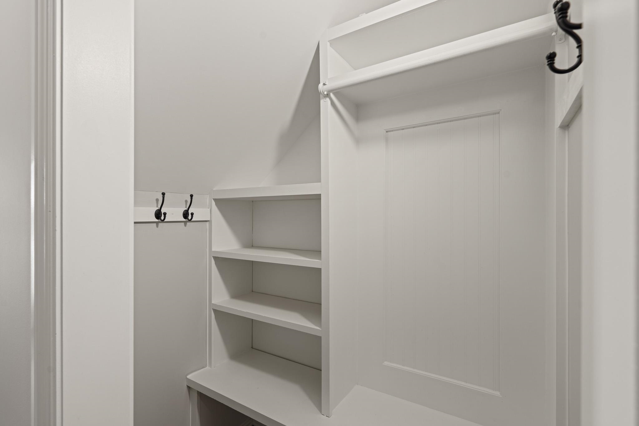 4 Central Avenue, Unit D Caldwell, NJ 07006 - Photo 21 of 32 a view of walk in closet with empty racks