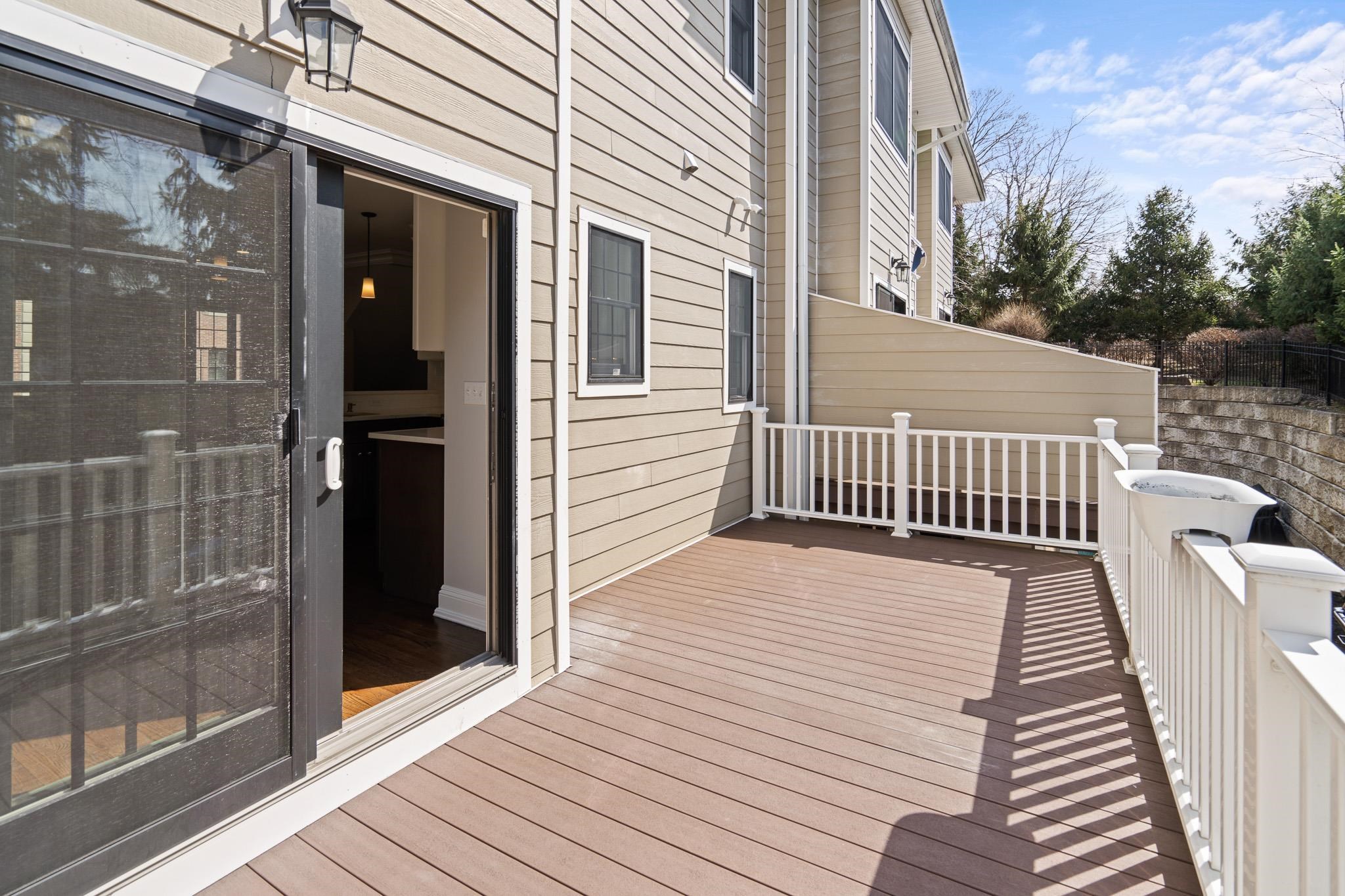 4 Central Avenue, Unit D Caldwell, NJ 07006 - Photo 6 of 32 a view of a wooden deck