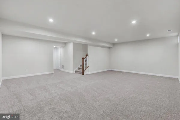 a view of empty room