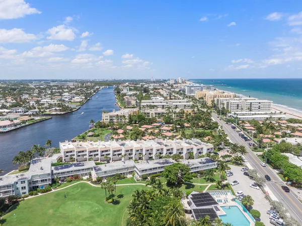 a view of a city with tall buildings