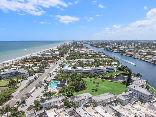 a view of city and ocean