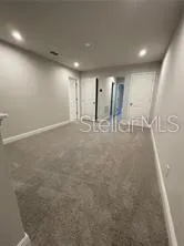 a view of empty room