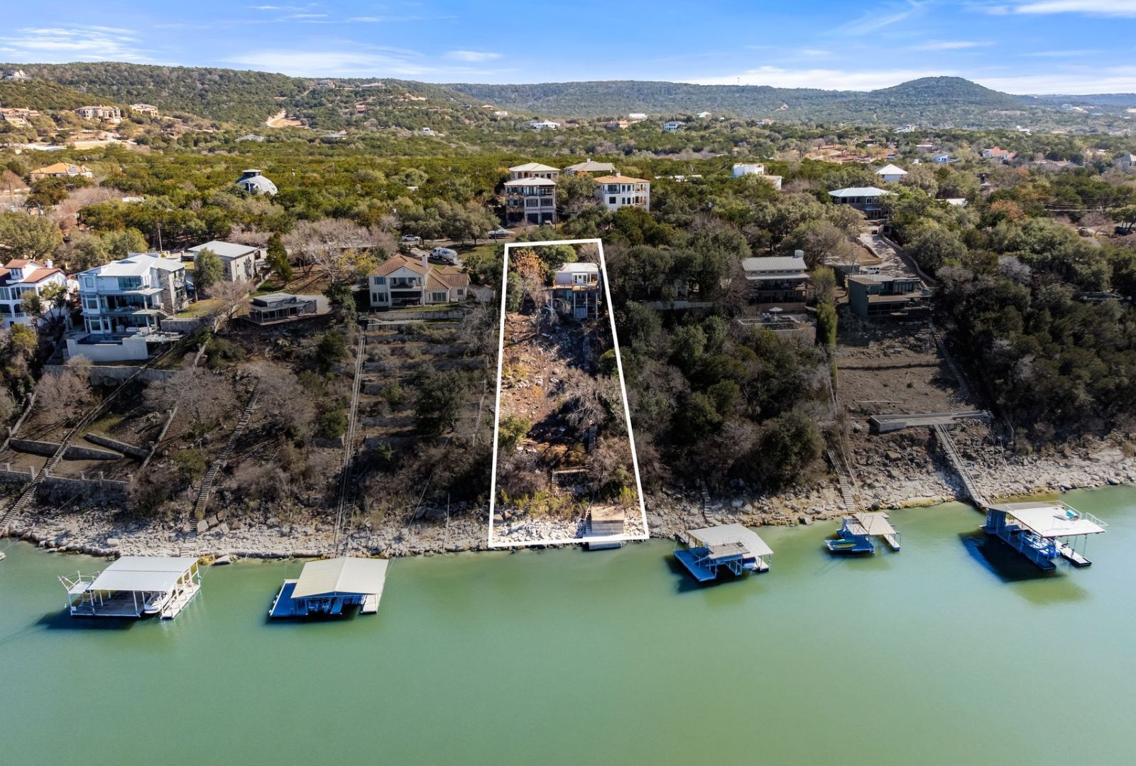 8124 Joy Road Volente, TX 78641 - Photo 3 of 31 a view of a city