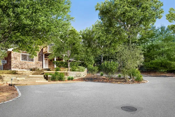 a view of a house with a street view