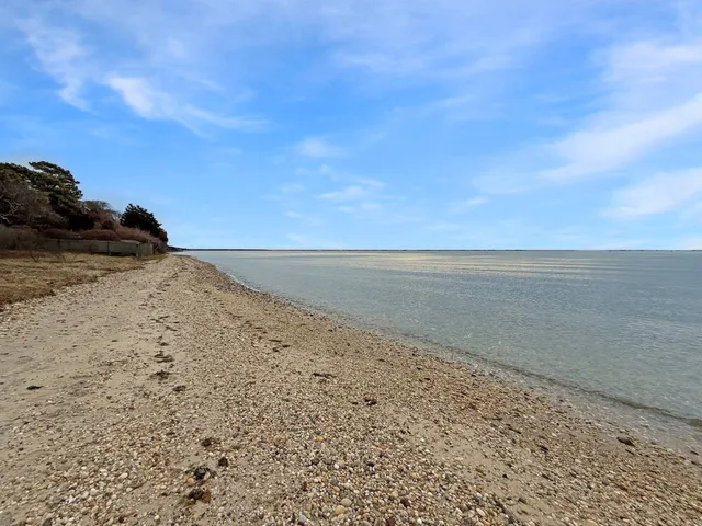 a view of beach and ocean