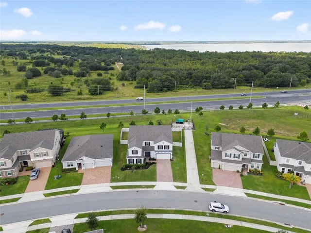 a view of a green field