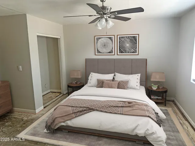 a bathroom with a shower and a bath tub