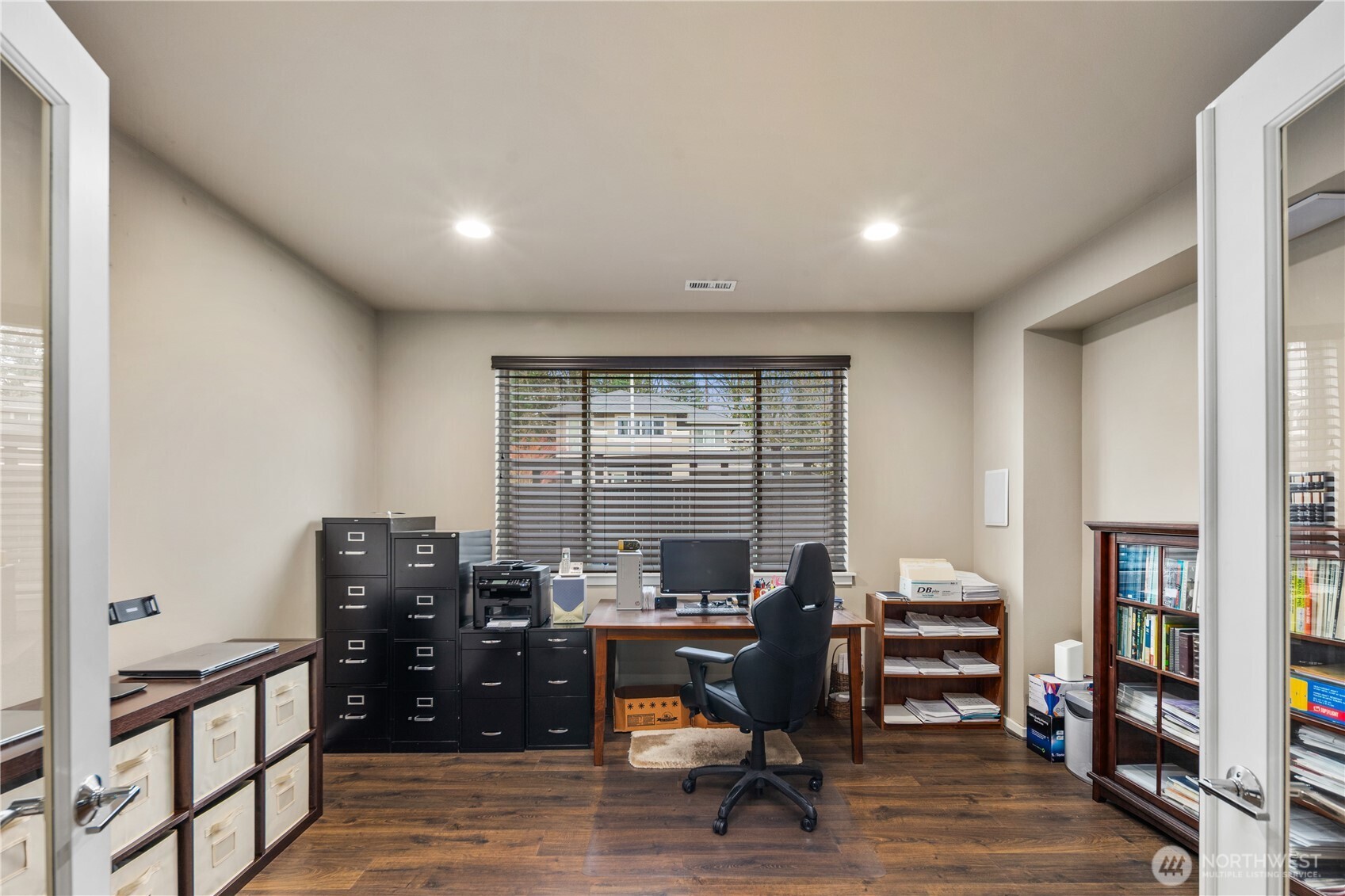 5627 South 336th Place Auburn, WA 98001 - Photo 16 of 40 a view of a workspace with furniture and a window