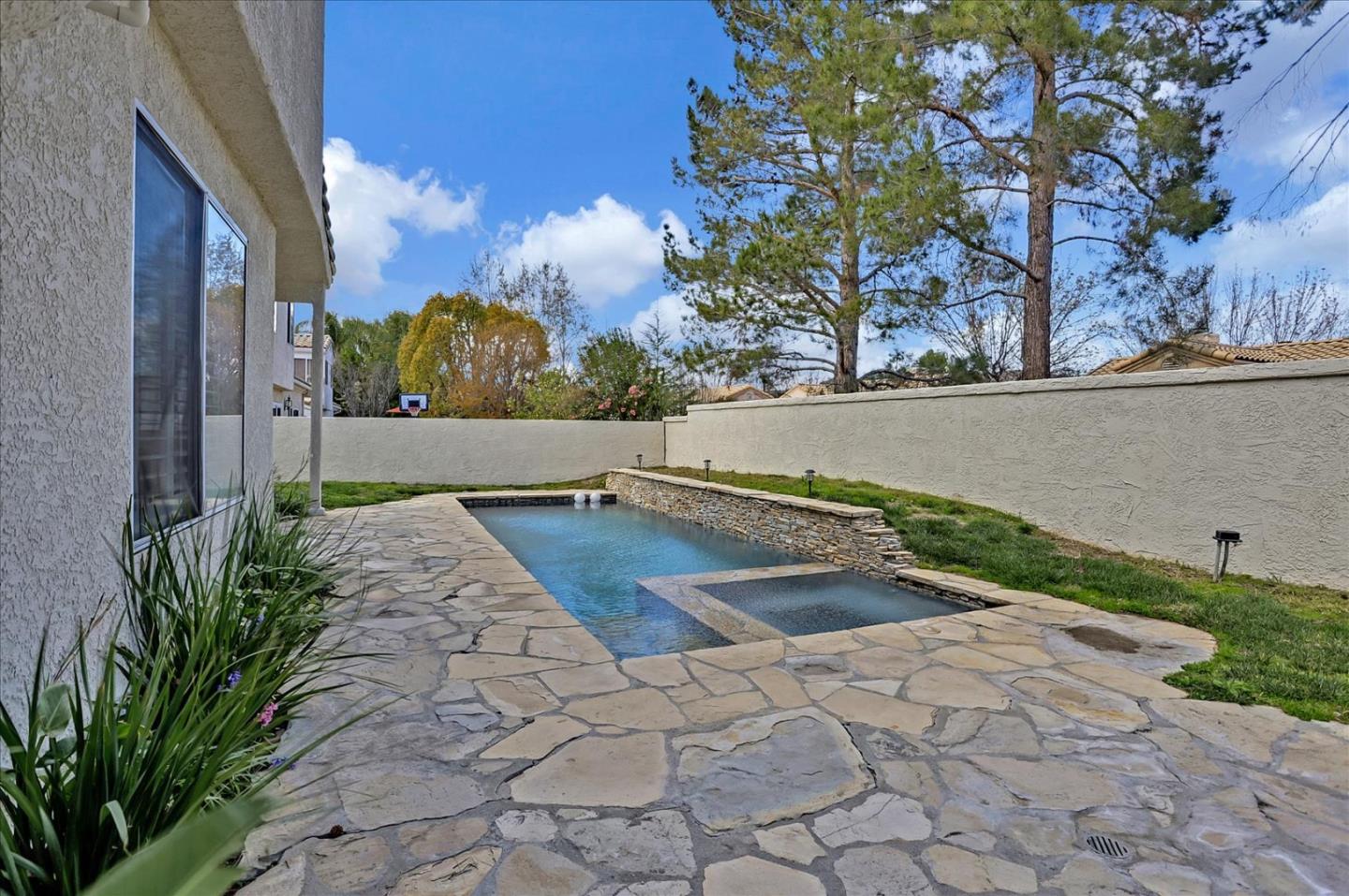 25307 Carson Way Stevenson Ranch, CA 91381 - Photo 33 of 36 a view of swimming pool with a yard