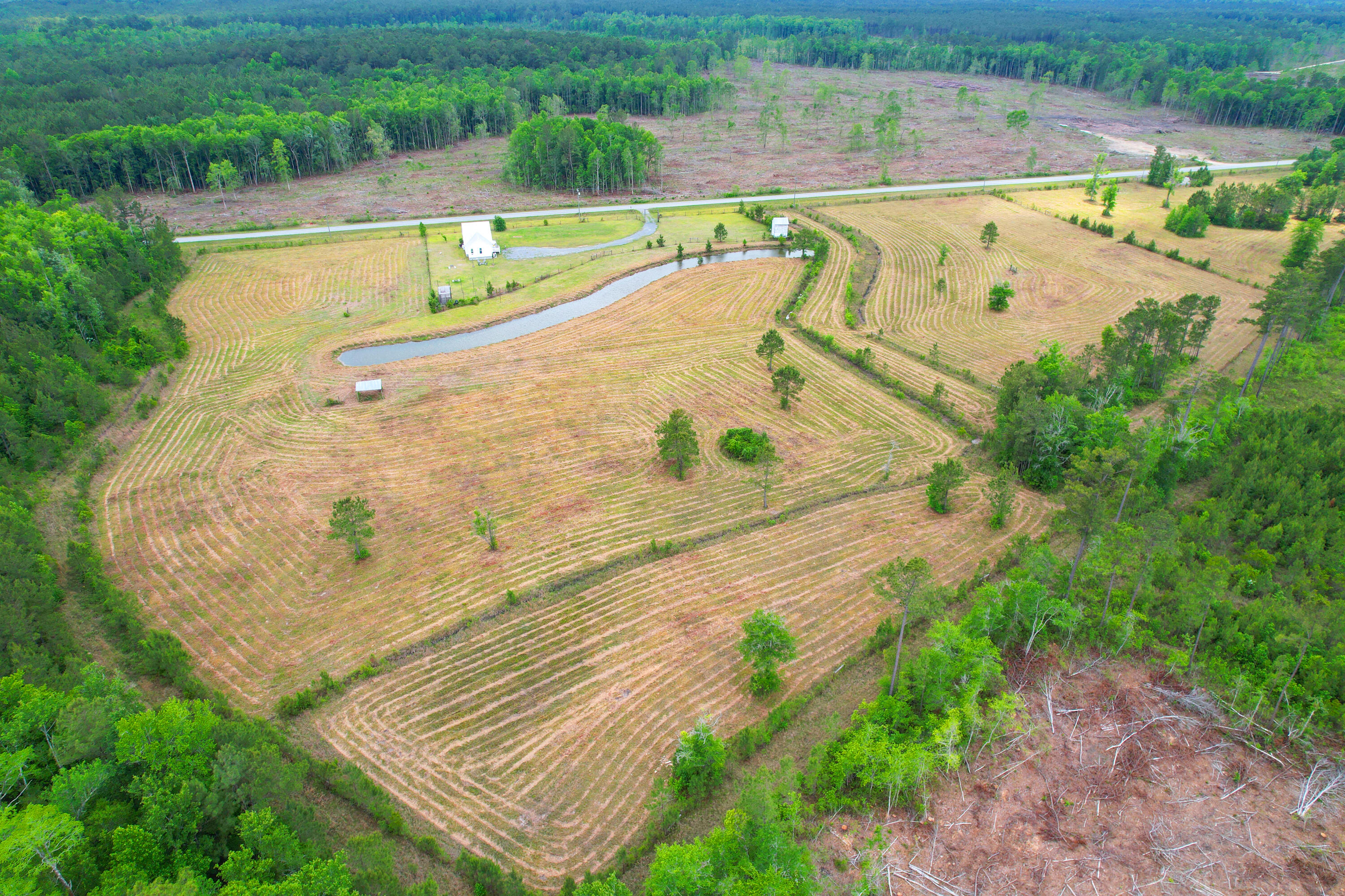 3034 French Santee Road Jamestown, SC 29453 - Photo 39 of 44 Aerial93034 French Santee Rd -Tidalcreek