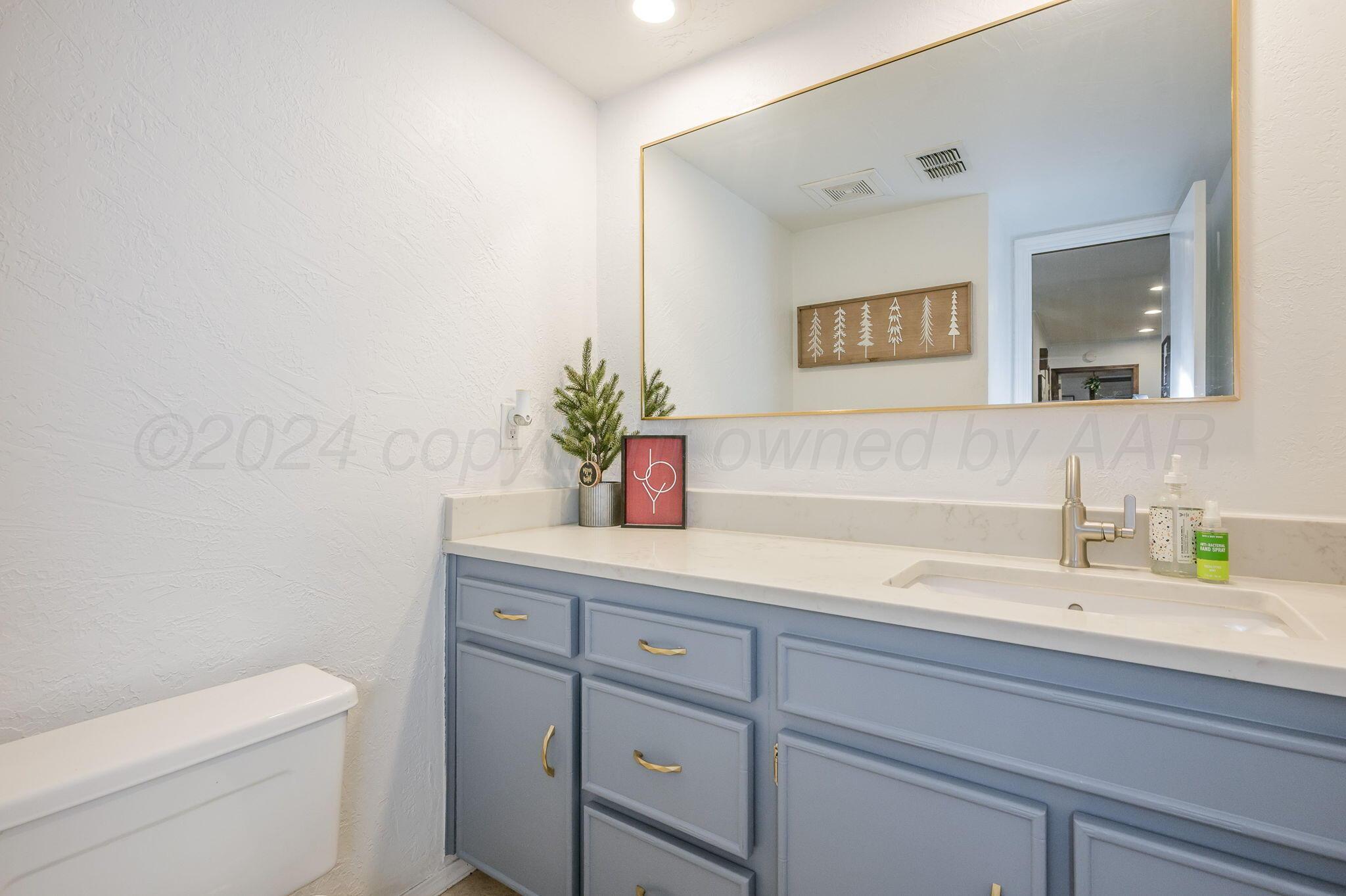 3441 Gladstone Lane Amarillo, TX 79121 - Photo 17 of 28 Powder Room