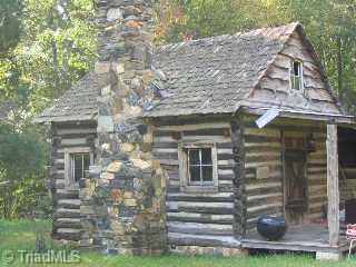 1526 Yadkin Valley Road Advance, NC 27006 - Photo 4 of 8 Other. Log cabin assembled from old tobacco barns and handmade chimney-formerly used as a dance hall!