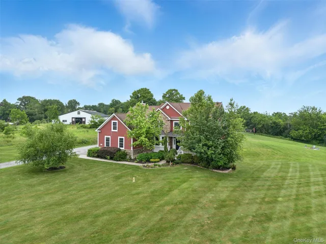 a view of outdoor space yard and front view of a house