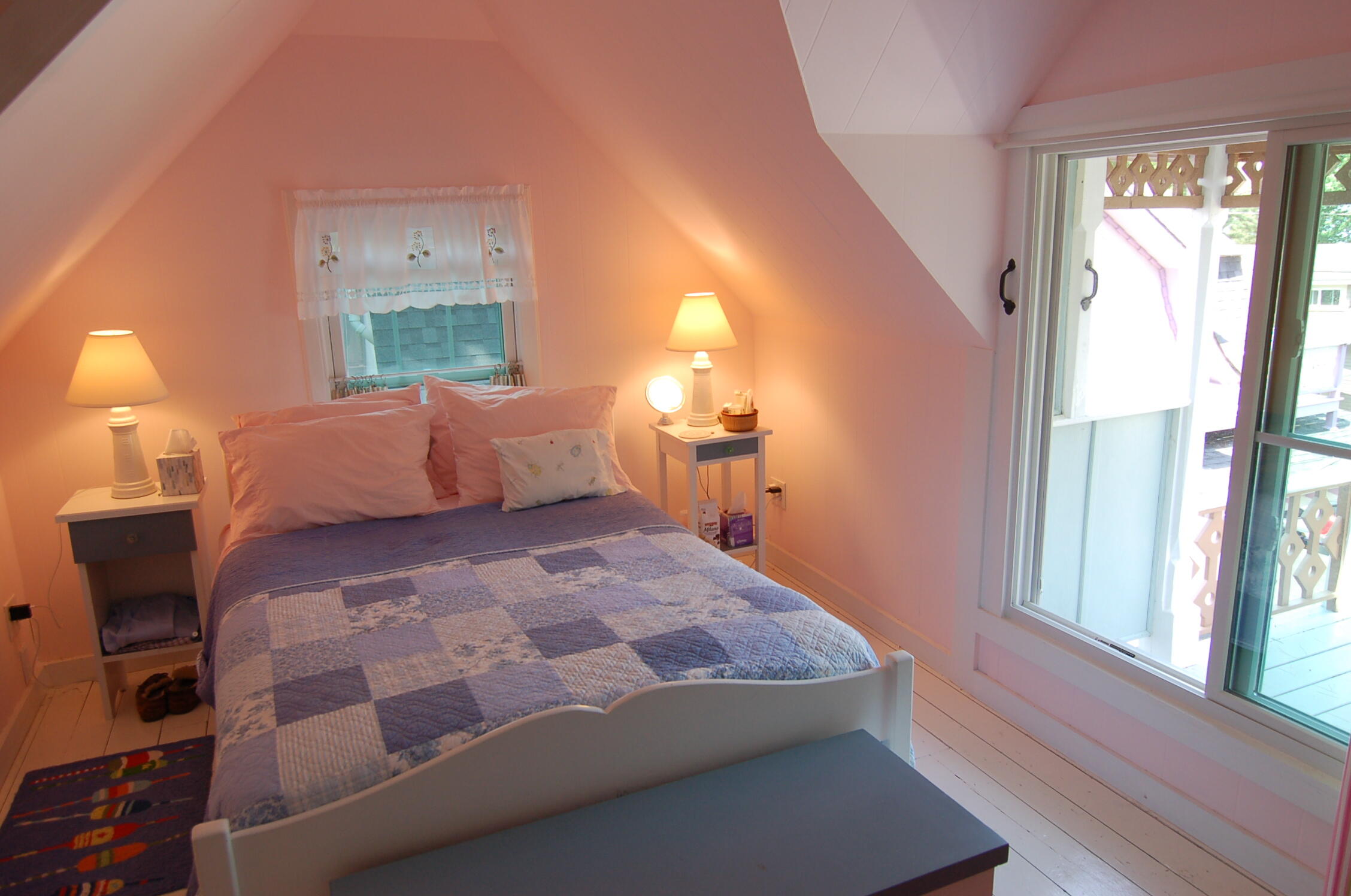 33 Broadway Northport, ME 04849 - Photo 19 of 27 Master Bedroom with Sliding Doors to the