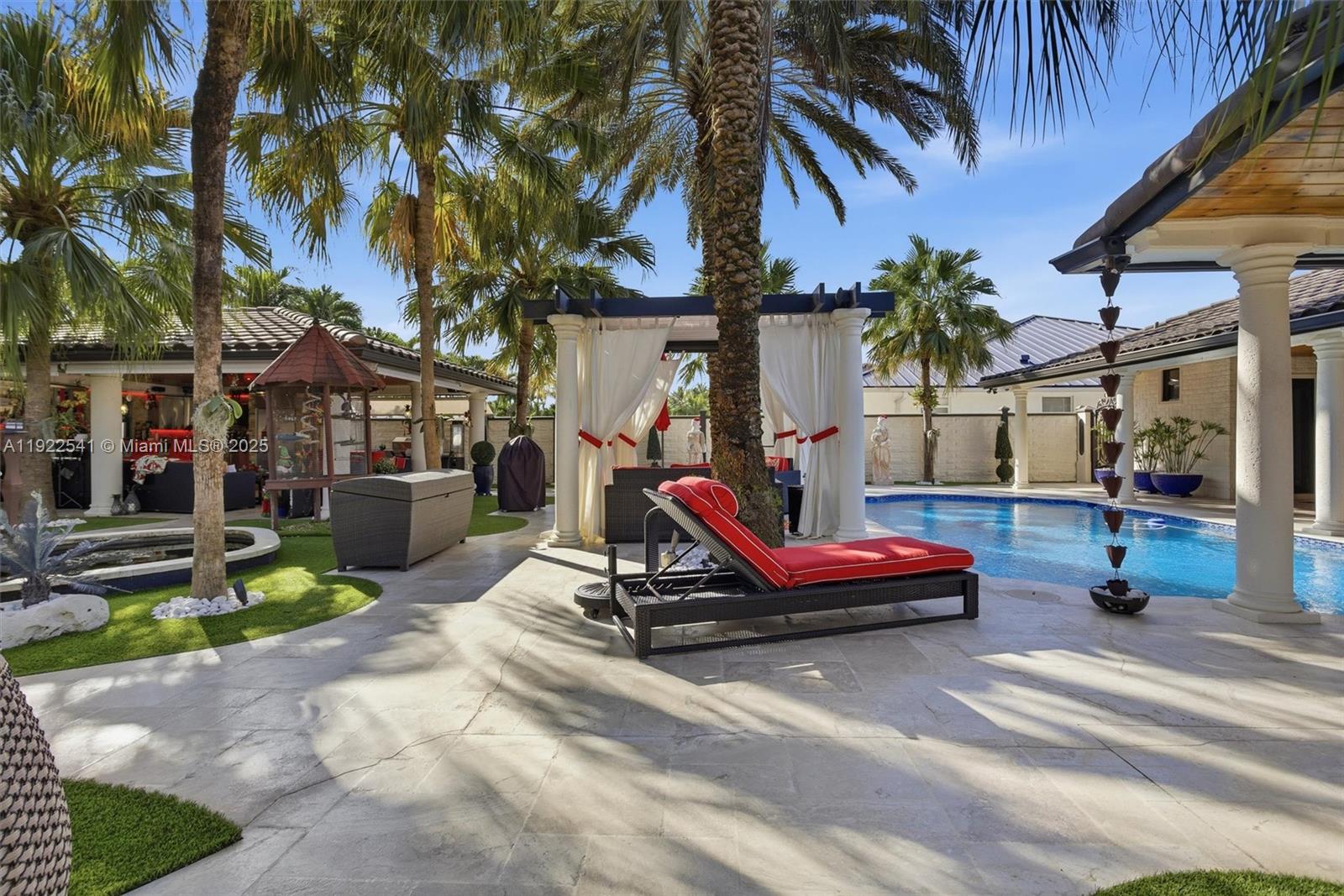 14252 Southwest 30th Street Miami, FL 33175 - Photo 43 of 60 a view of outdoor space with seating