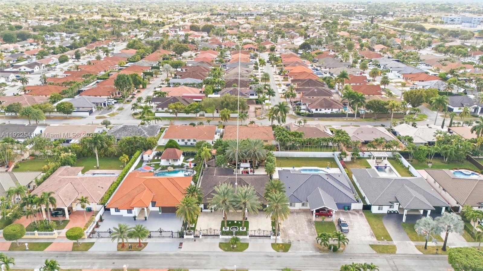 14252 Southwest 30th Street Miami, FL 33175 - Photo 53 of 60 an aerial view of residential houses with yard
