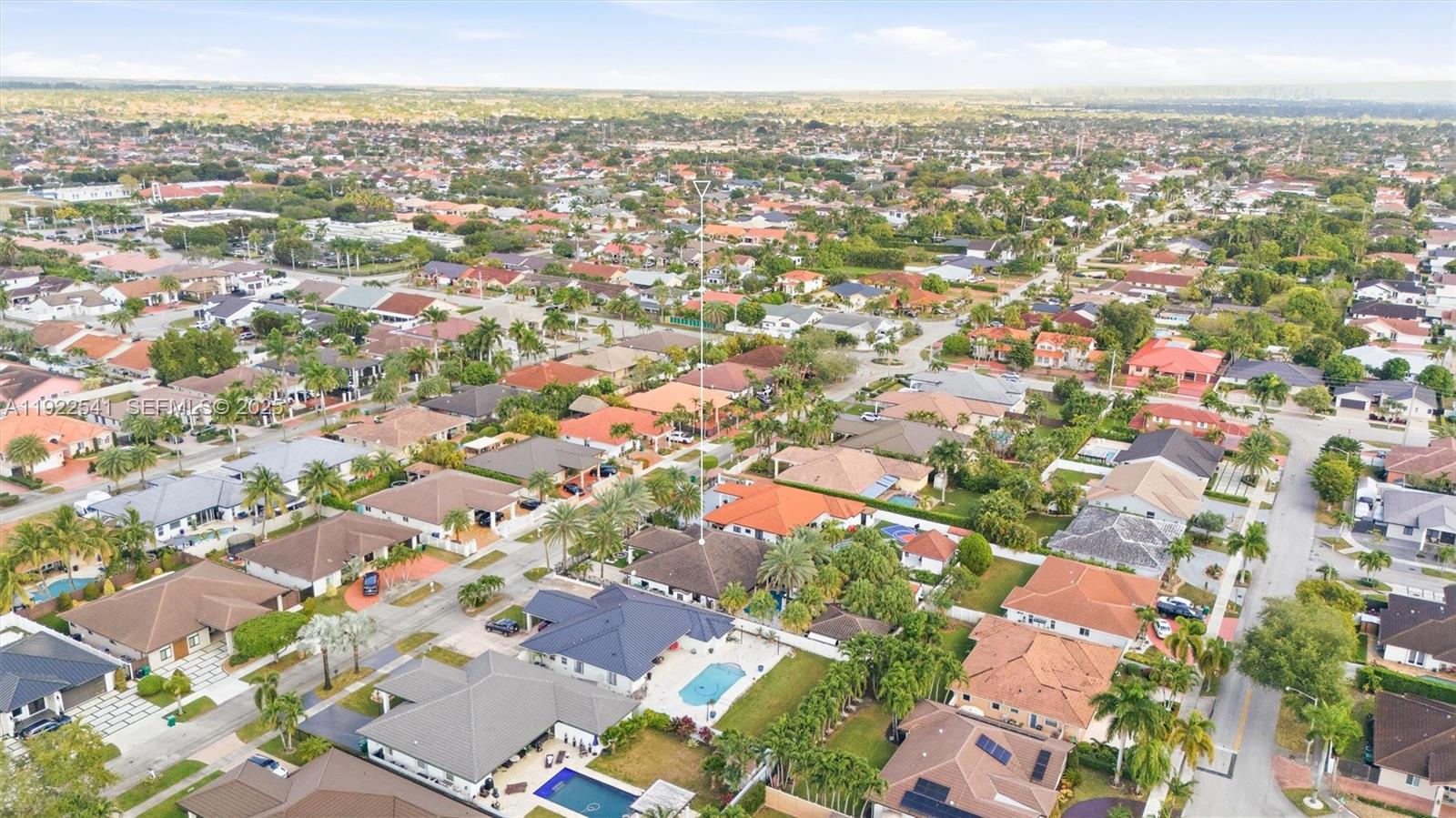14252 Southwest 30th Street Miami, FL 33175 - Photo 55 of 60 an aerial view of residential building with green space