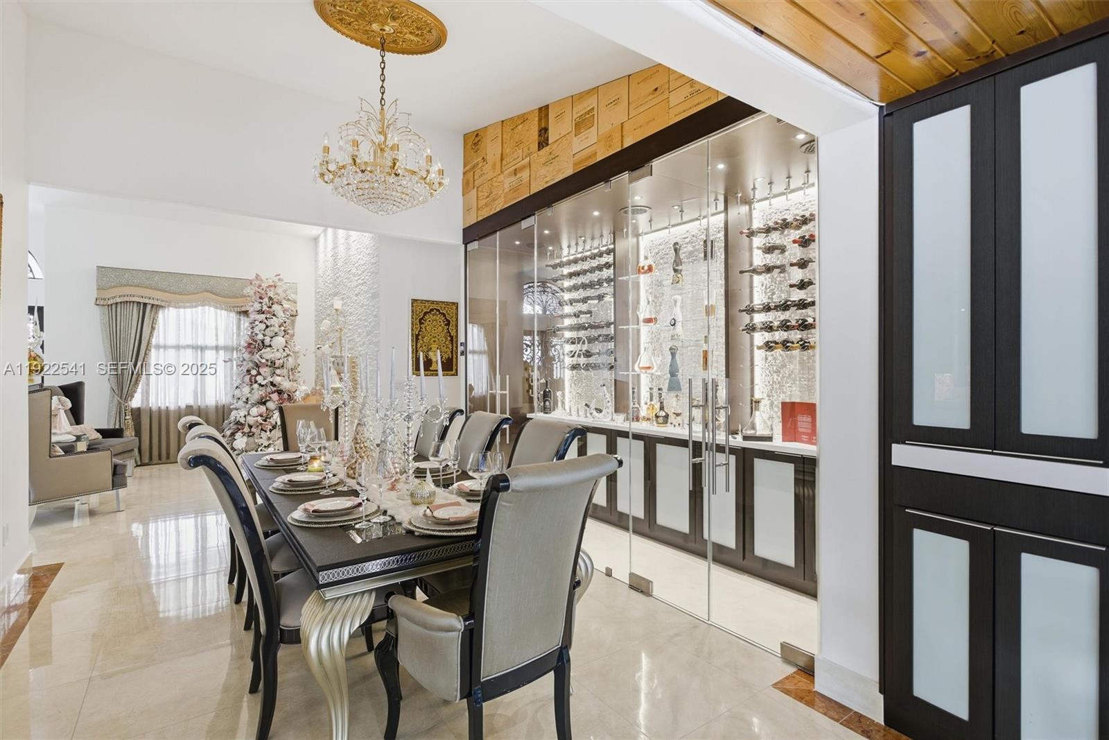 14252 Southwest 30th Street Miami, FL 33175 - Photo 9 of 60 a view of a dining room with furniture window and wooden floor