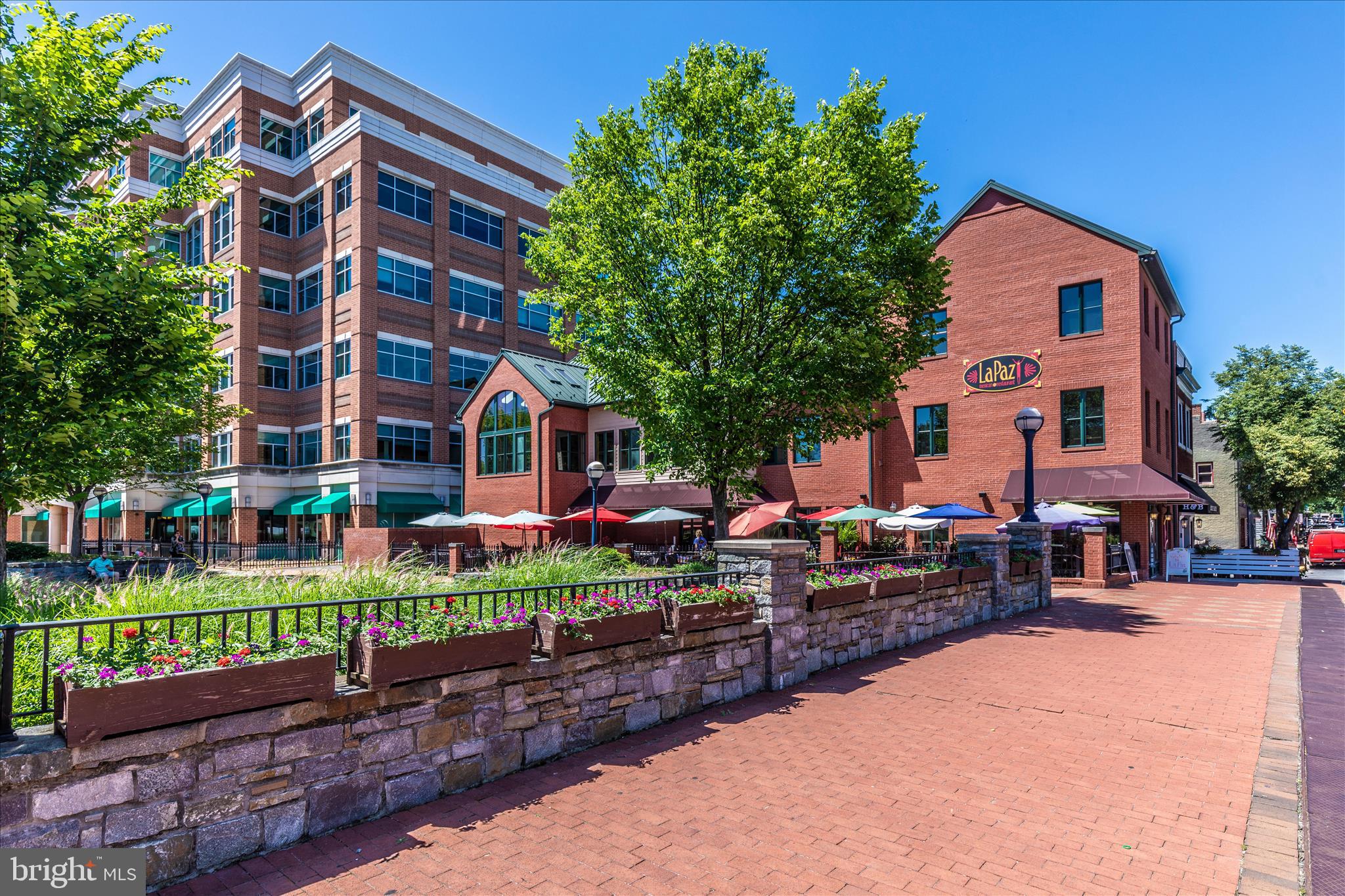 35 East All Saints Street, Unit 211 Frederick, MD 21701 - Photo 56 of 61 a front view of a building with outdoor space and street view