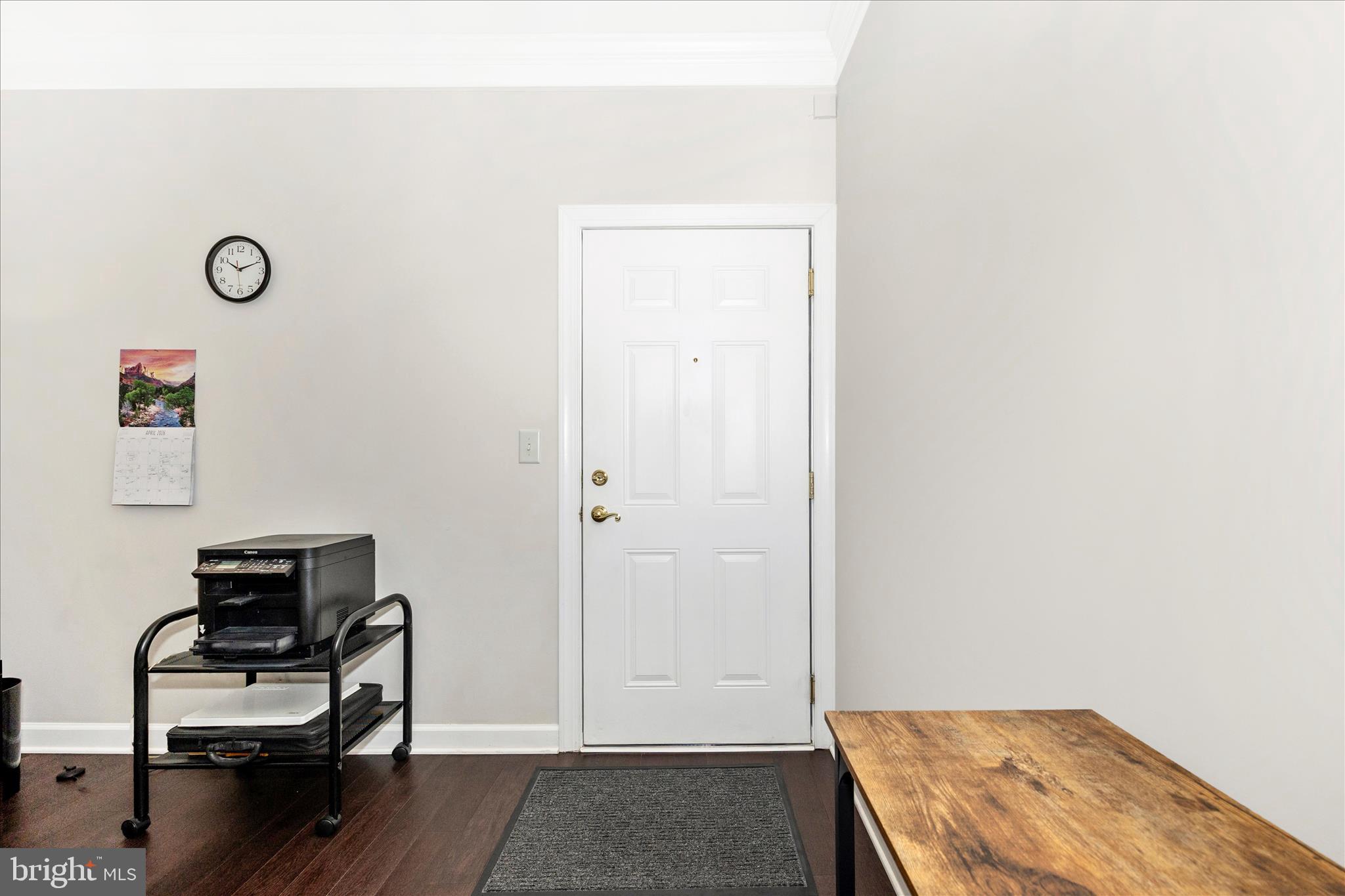 35 East All Saints Street, Unit 211 Frederick, MD 21701 - Photo 8 of 61 a view of room with workspace and wooden floor