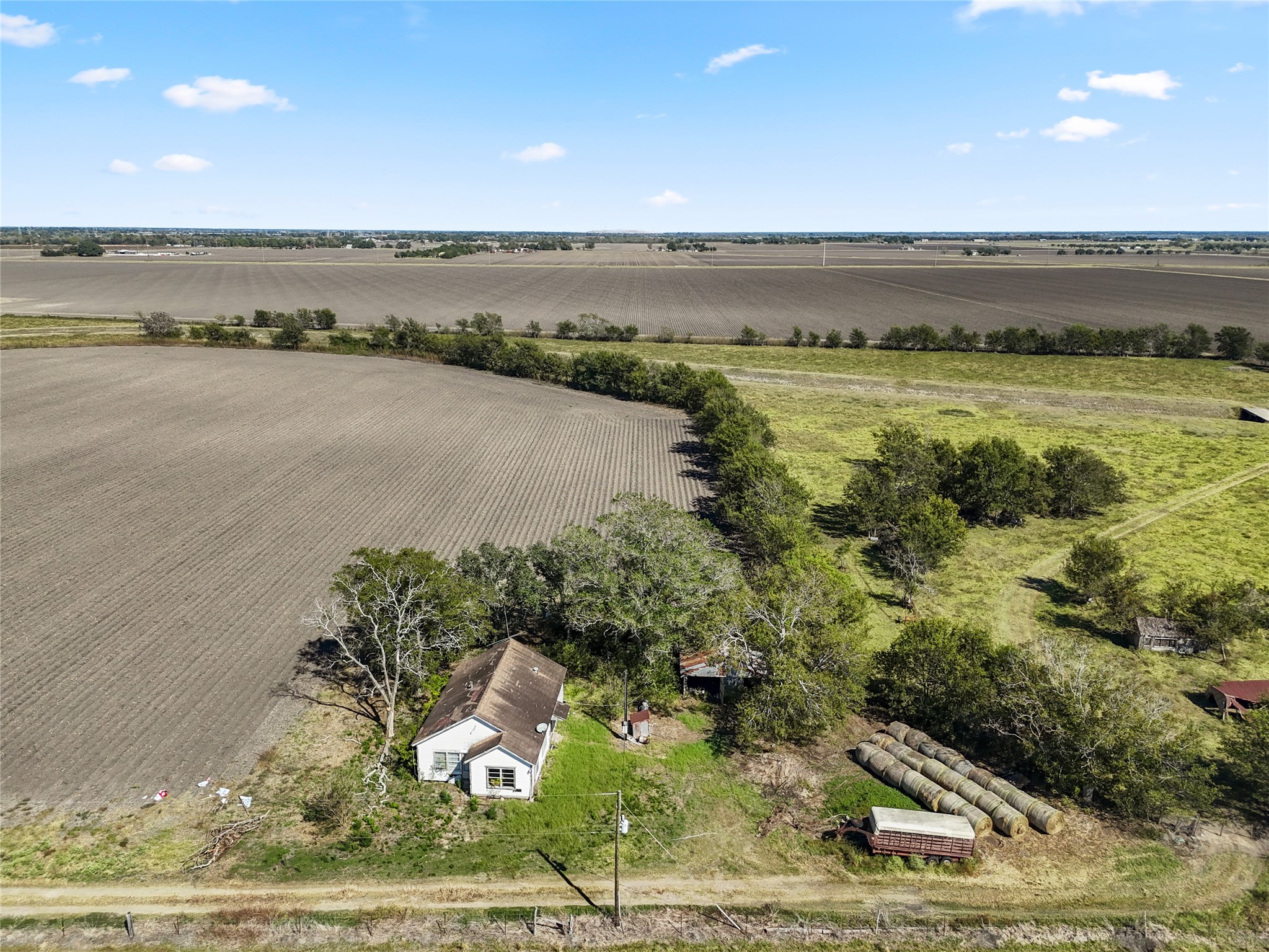 14609 Vrlla Road Guy, TX 77444 - Photo 9 of 23 a view of a lake from a yard