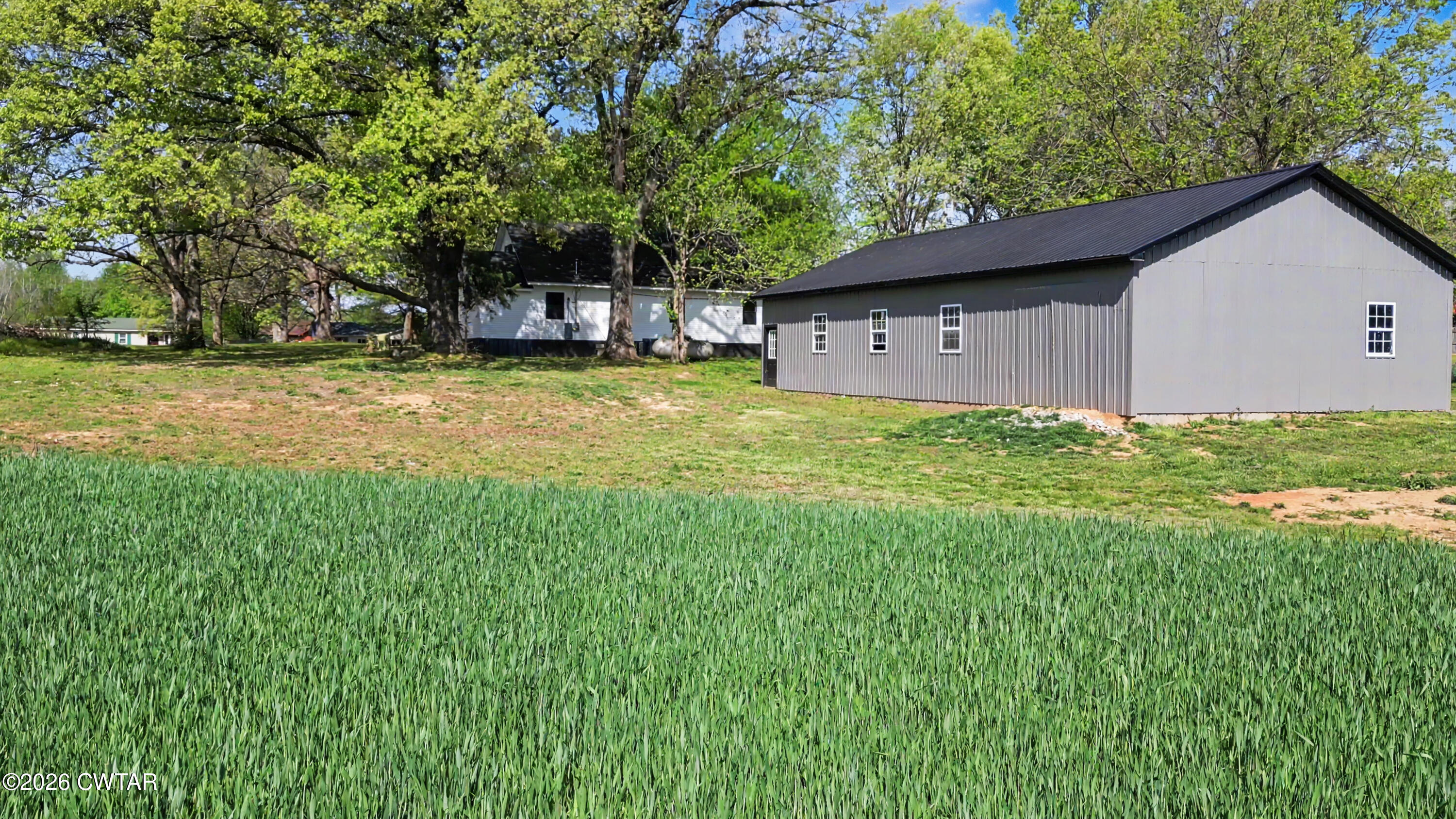 4177 Gum Flat Road Bells, TN 38006 - Photo 8 of 30 a view of a house with backyard and trees
