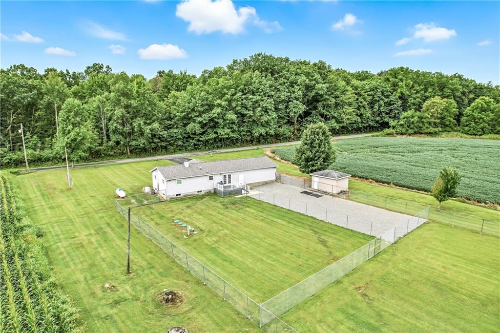 558 Clay Furnace Road Sharpsville, PA 16150 - Photo 8 of 49 a view of a pool with a yard