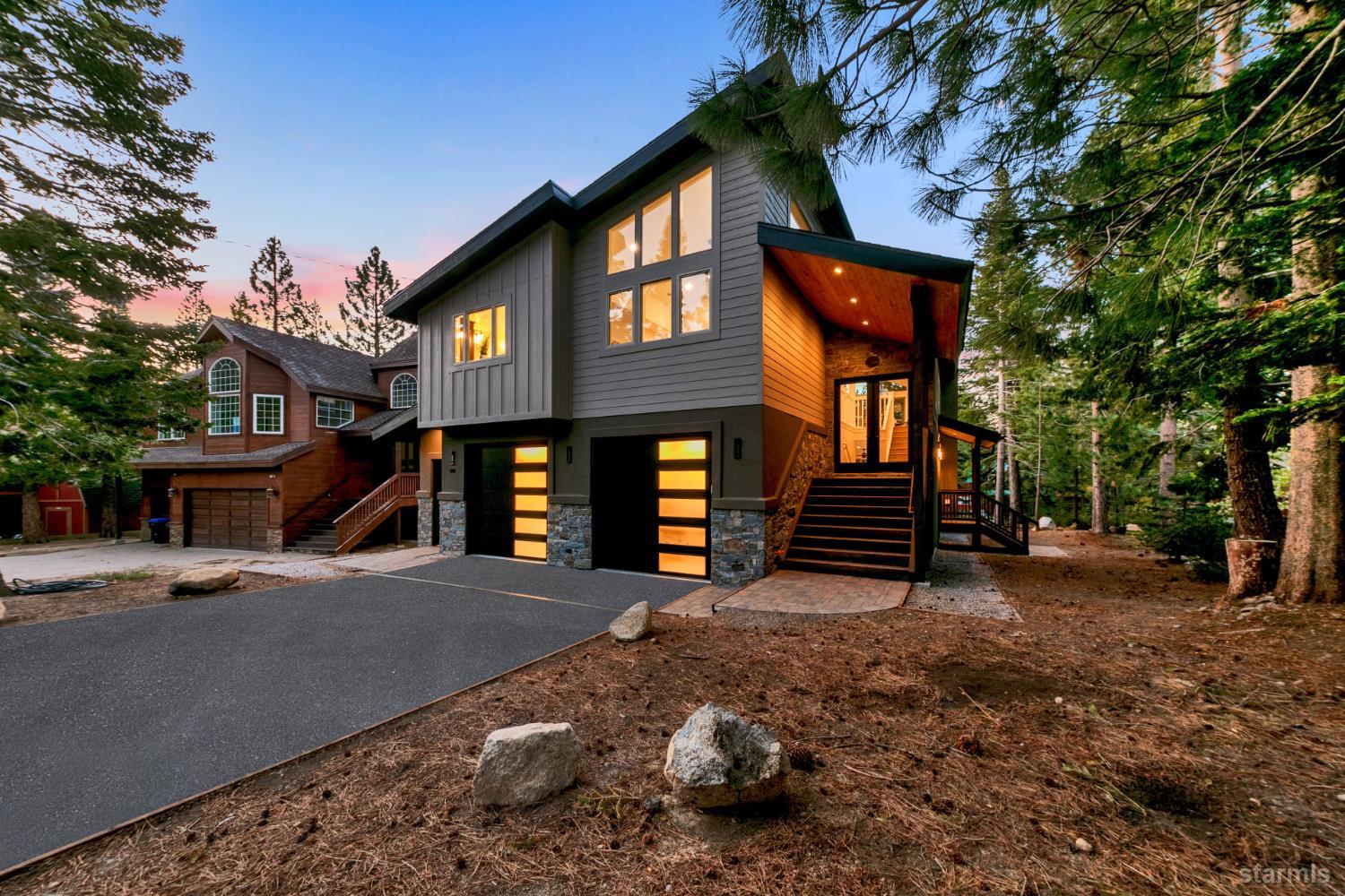 2051 Nez Perce Drive South Lake Tahoe, CA 96150 - Photo 2 of 40 a view of a house with a snow in a yard