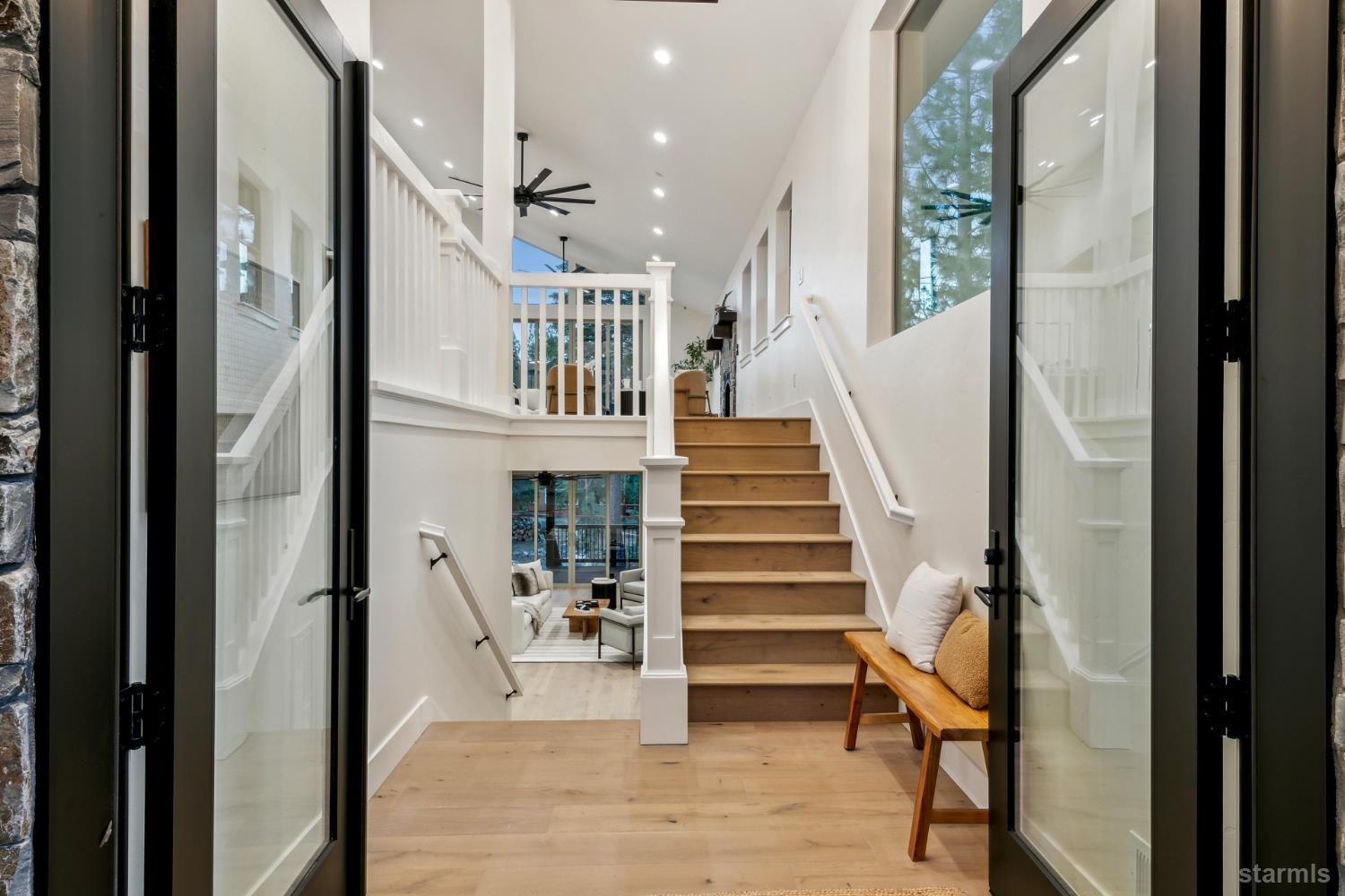 2051 Nez Perce Drive South Lake Tahoe, CA 96150 - Photo 5 of 40 a view of entryway and hall with wooden floor