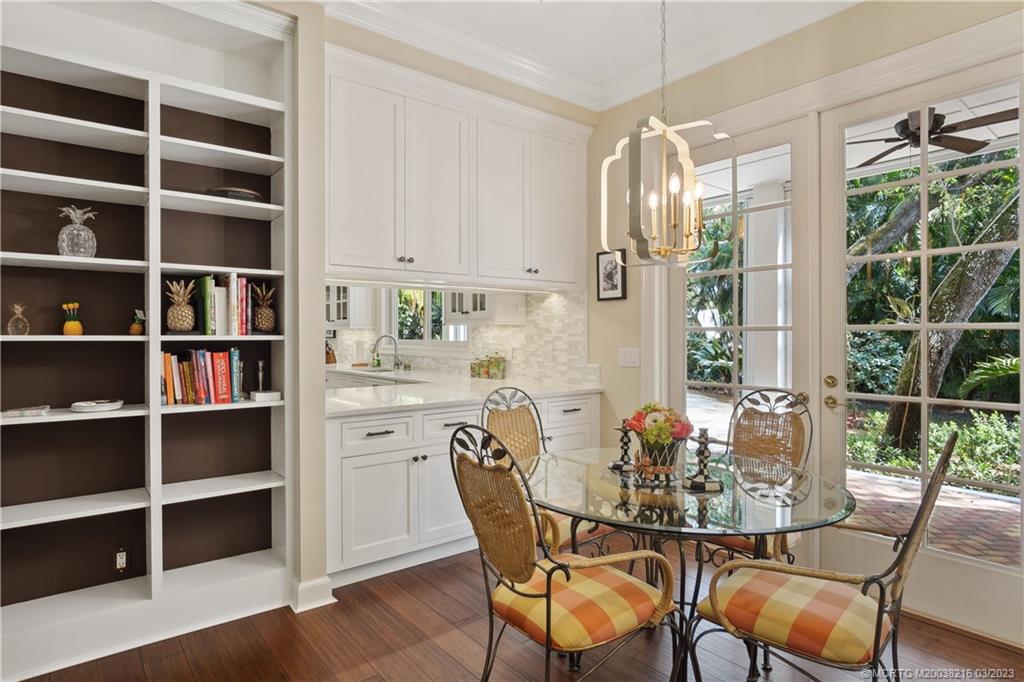 9 Pineapple Lane Stuart, FL 34996 - Photo 12 of 33 a view of a dining room with furniture window and outside view