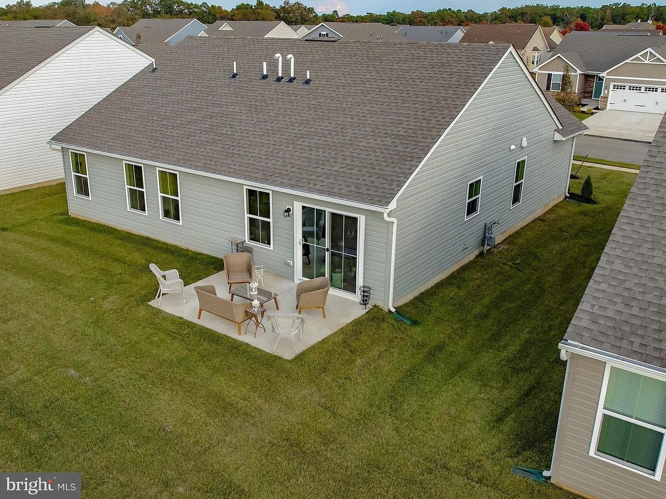 18 Bustleton Millville, NJ 08332 - Photo 13 of 19 a aerial view of a house with swimming pool and a yard