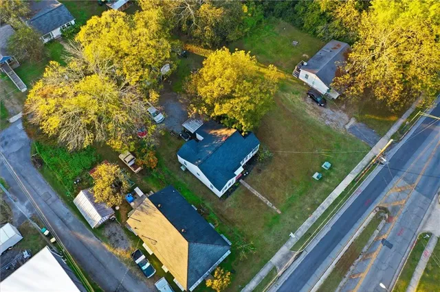 a view of swimming pool from a balcony