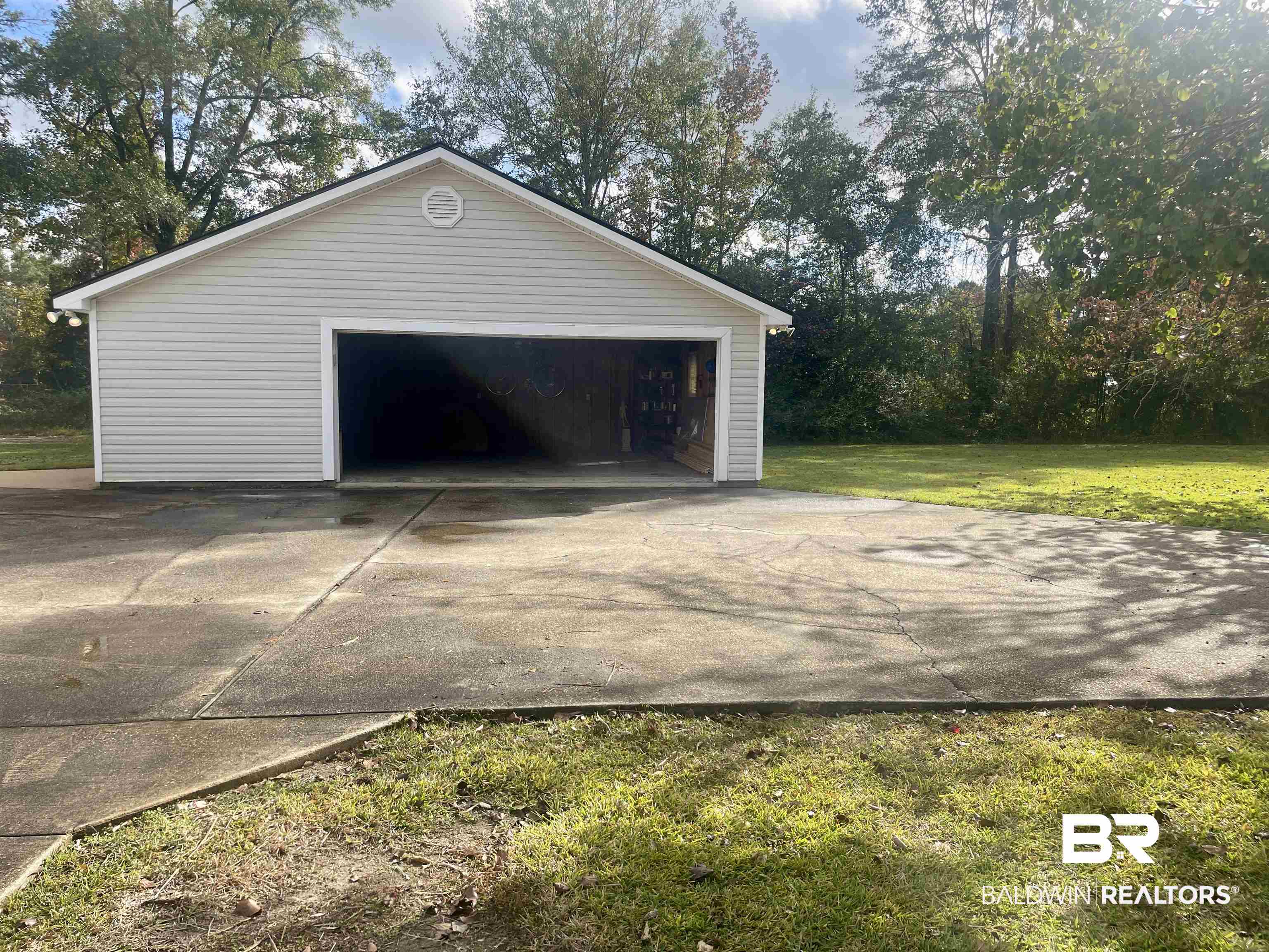 13850 Celeste Road Chunchula, AL 36521 - Photo 4 of 29 View of detached garage