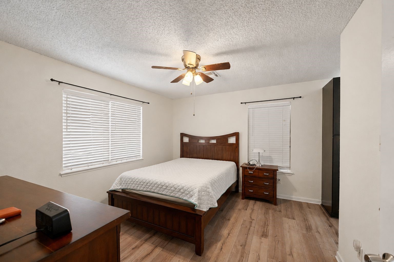 25739 Old Howth Road Hempstead, TX 77445 - Photo 20 of 36 The primary suite is filled with natural light and soft neutral finishes, while the roomy layout and large closet offer the space and storage needed to create a comfortable private retreat.