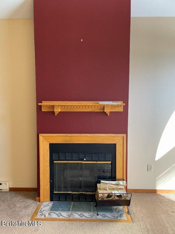 1 Pondview Drive, Unit C3 Pittsfield, MA 01201 - Photo 9 of 20 a living room with a fireplace