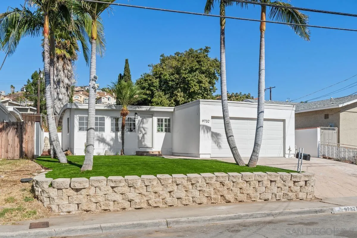 9732 St George Street Spring Valley, CA 91977 - Photo 25 of 26 front view of a house with a yard