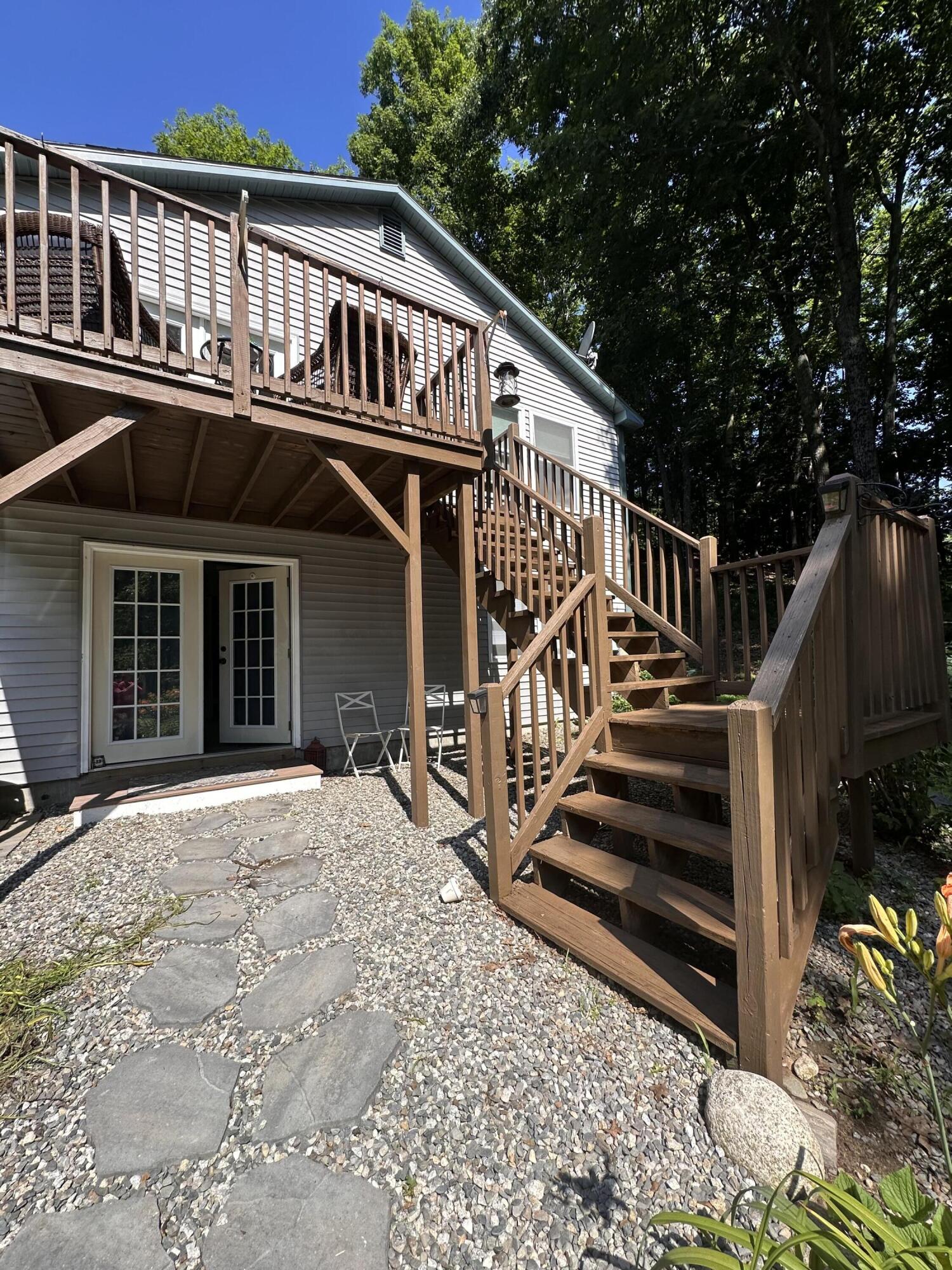 39 Fairbanks Road Manchester, ME 04351 - Photo 5 of 29 freshly painted deck