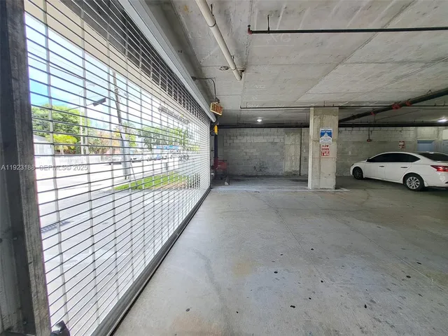 a view of parking area