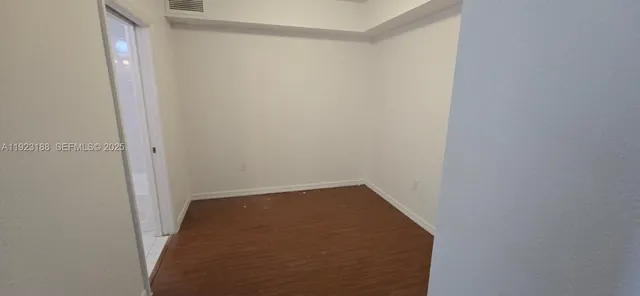 a view of a small space