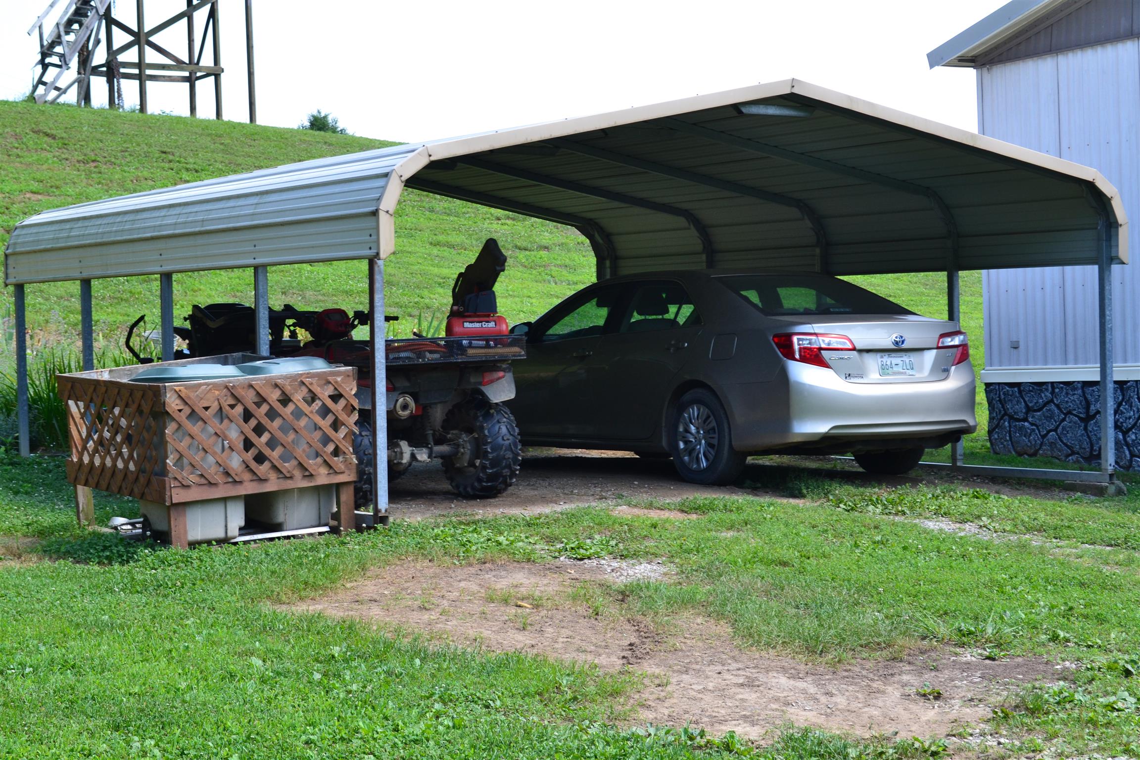 120 Rankin Road Hartsville, TN 37074 - Photo 15 of 20 HOME H AS 2 CAR CARPORT DETACHED ON BEAUTIFUL 5 ACRES