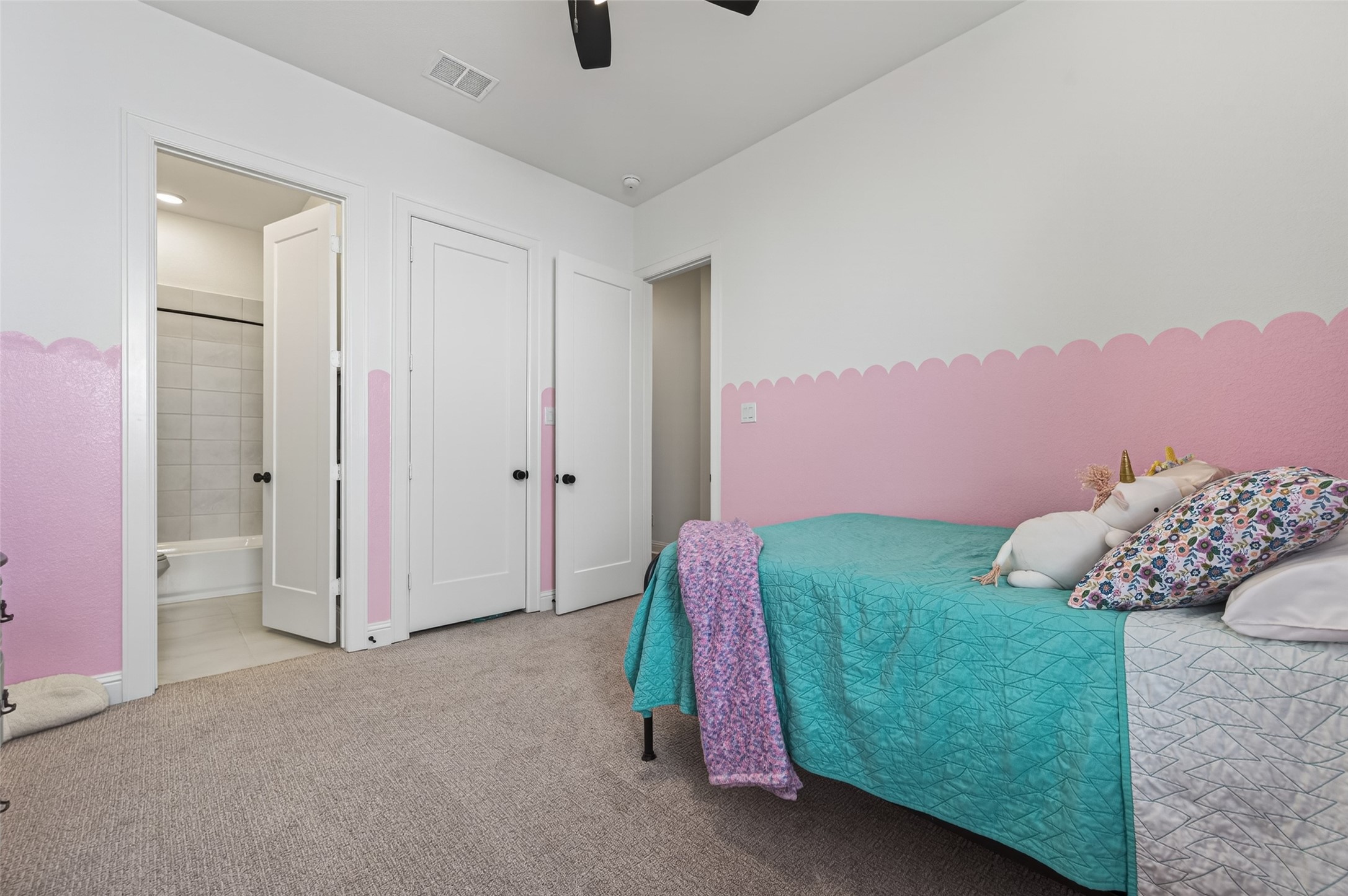 175 Shoveler Duck Way Magnolia, TX 77354 - Photo 34 of 47 a bed room with a bed and a chair